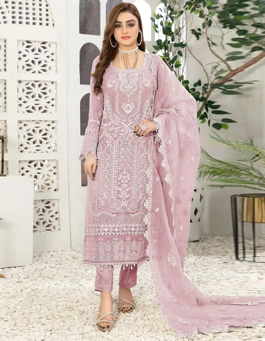Fepic C 1335 Organza Wholesale Designer Pakistani Salwar Suit — Wholesale Salwar Suits, MPA wholesale from Surat — view 1