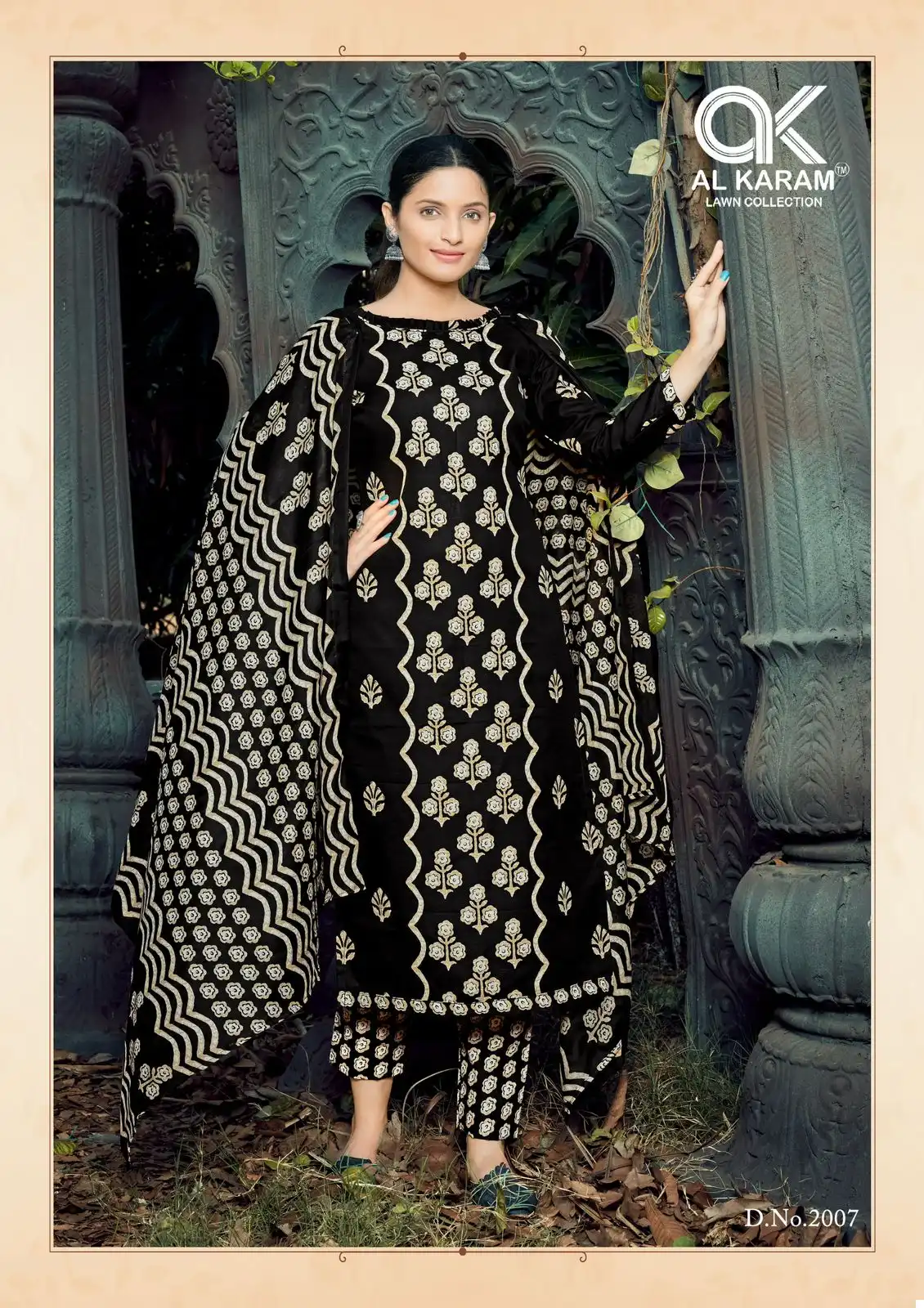 Al Karam Charizma Signature Print Vol 2 Cotton Wholesale Pakistani Salwar Suit Catalog — Wholesale Salwar Suits, Alkaram wholesale from Surat - Gallery Image 14