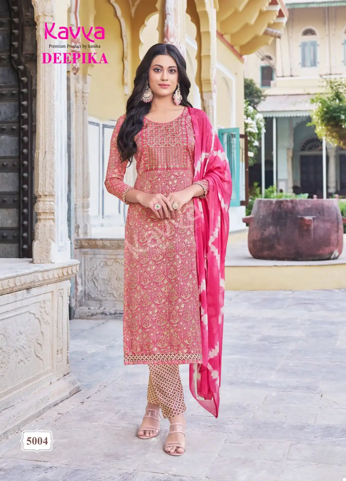 Kavya Deepika Vol 5 Rayon Wholesale Readymade Salwar Suit Catalog — Wholesale Salwar Suits, MPA wholesale from Surat - Gallery Image 5