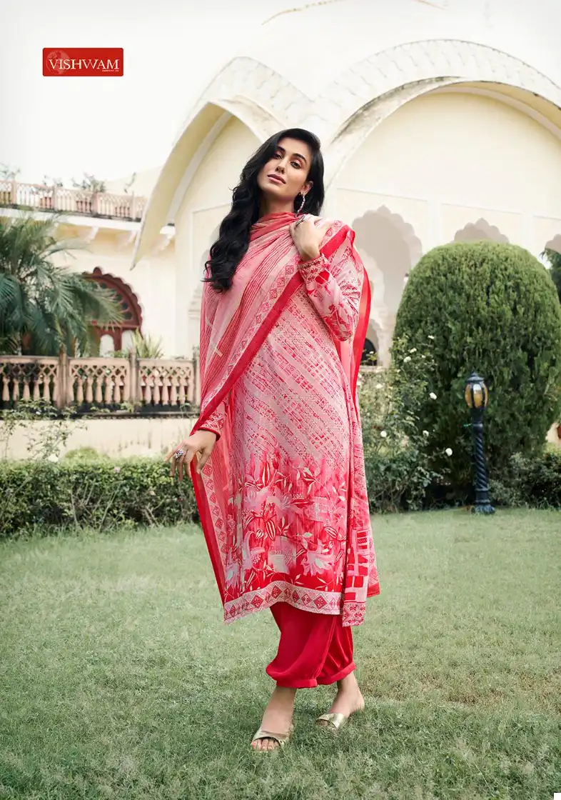 Vishwam Espresso Crepe Wholesale Salwar Suit Catalog — Wholesale Salwar Suits, MPA wholesale from Surat — Photo 8