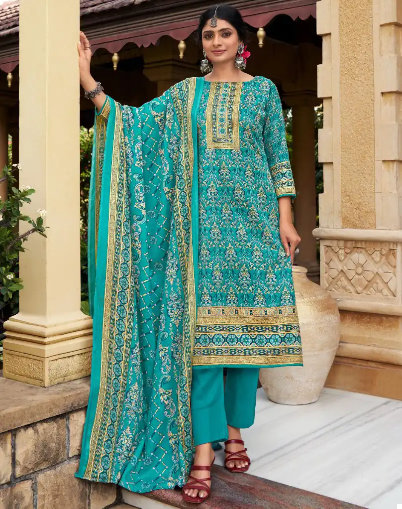 Levisha Femina Vol 8 Pure Pashmina Wholesale Pakistani Winter Wear Salwar Suit Catalog — Wholesale Salwar Suits, Levisha wholesale from Surat — view 1