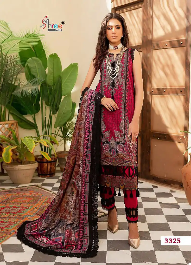 Shree Fabs Firdous Winter Collection 23 Heavy Pashmina Print Wholesale Winter Wear Pakistani Salwar Suit Catalog - Image 10