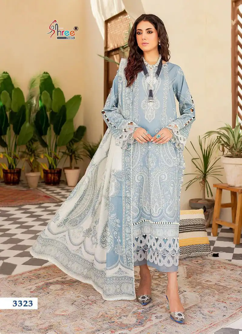 Shree Fabs Firdous Winter Collection 23 Heavy Pashmina Print Wholesale Winter Wear Pakistani Salwar Suit Catalog - Image 5