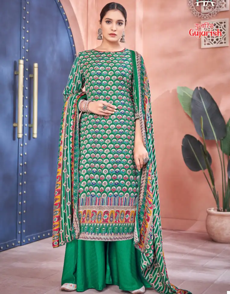 Harshit Fashion Gujarish Pashmina Wholesale Winter Wear Salwar Suit Catalog — Wholesale Salwar Suits, MPA wholesale from Surat — view 1
