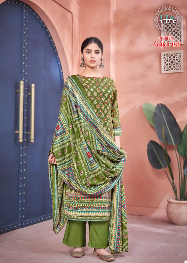 Harshit Fashion Gujarish Pashmina Wholesale Winter Wear Salwar Suit Catalog — Wholesale Salwar Suits, MPA wholesale from Surat - Gallery Image 7