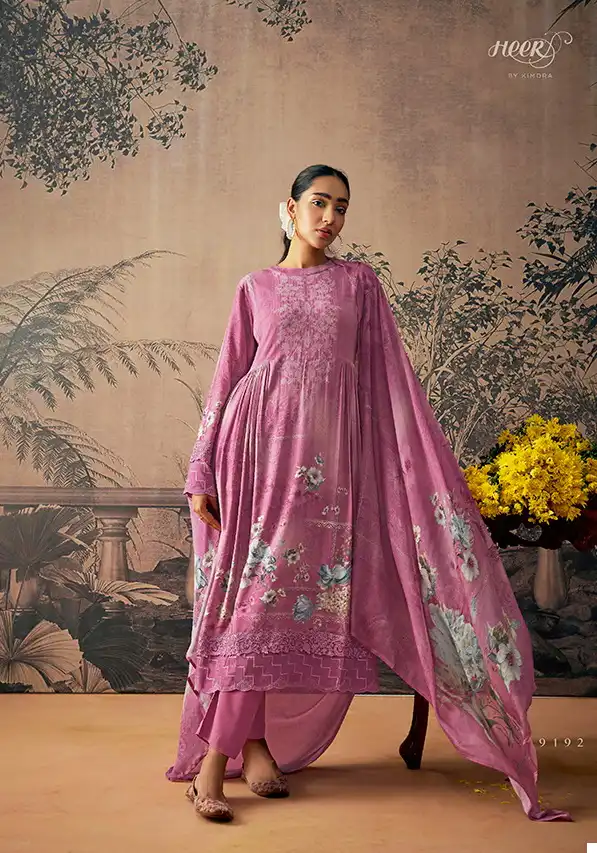 Kimora Heer Adaab Pure Masline Silk Wholesale Fancy Salwar Suit Catalog — Wholesale Salwar Suits, MPA wholesale from Surat - Gallery Image 2