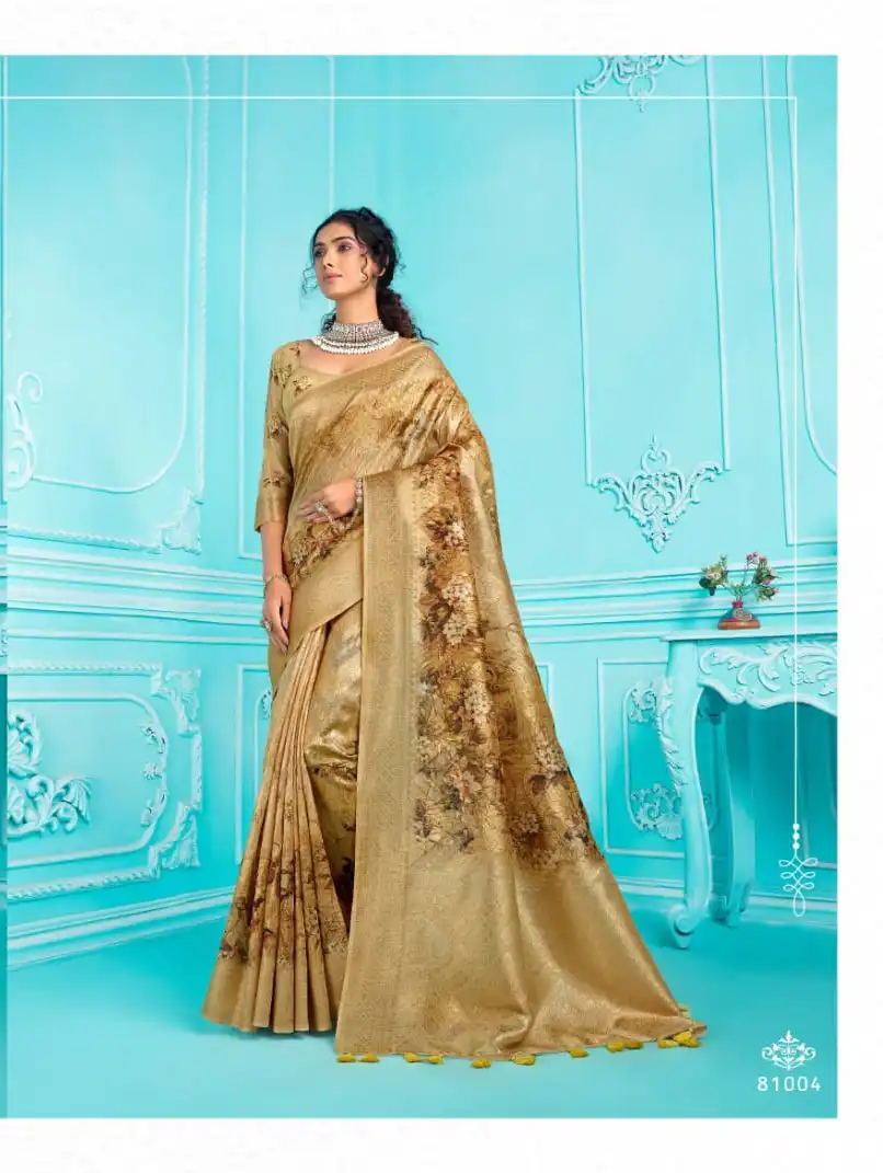 Joh Rivaaj Jarosa Organza Wholesale Fancy Sarees — Wholesale Sarees, MPA wholesale from Surat — view 6