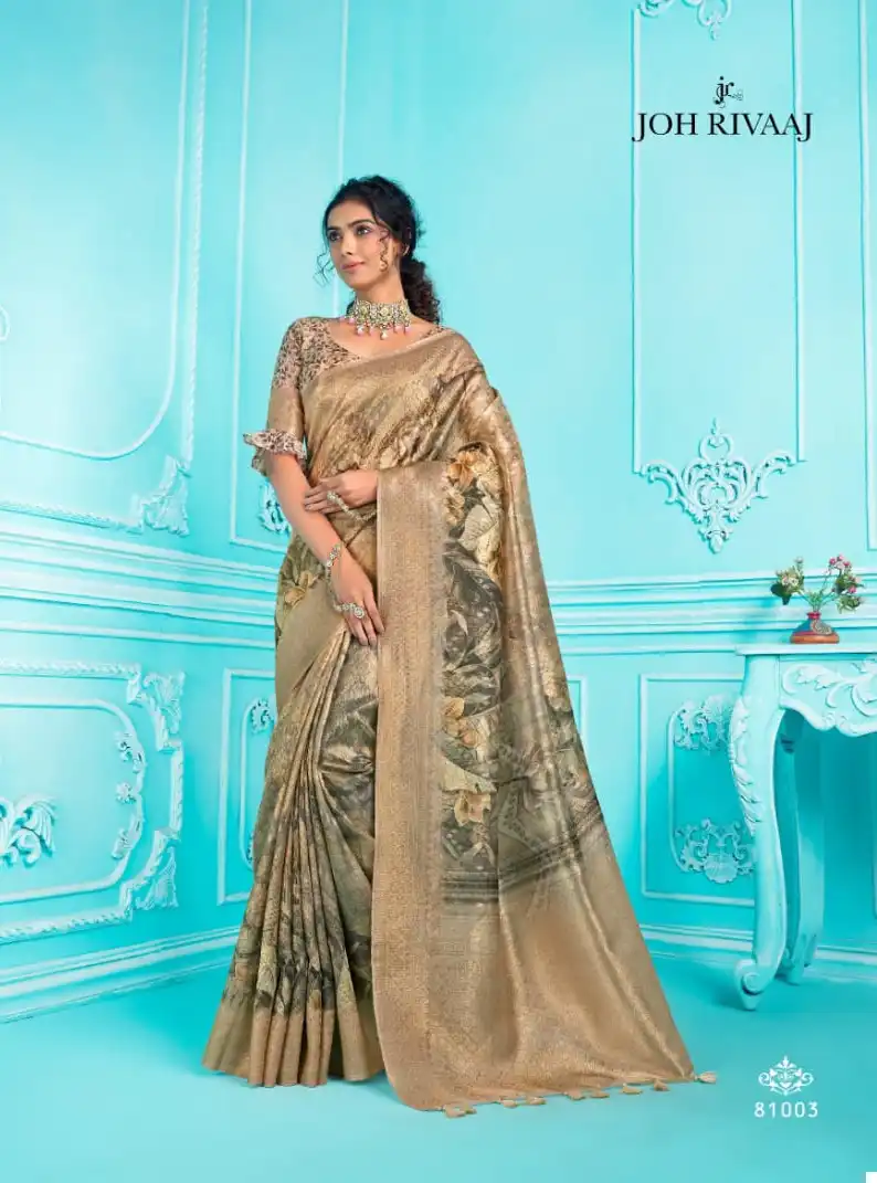 Joh Rivaaj Jarosa Organza Wholesale Fancy Sarees — Wholesale Sarees, MPA wholesale from Surat — view 8