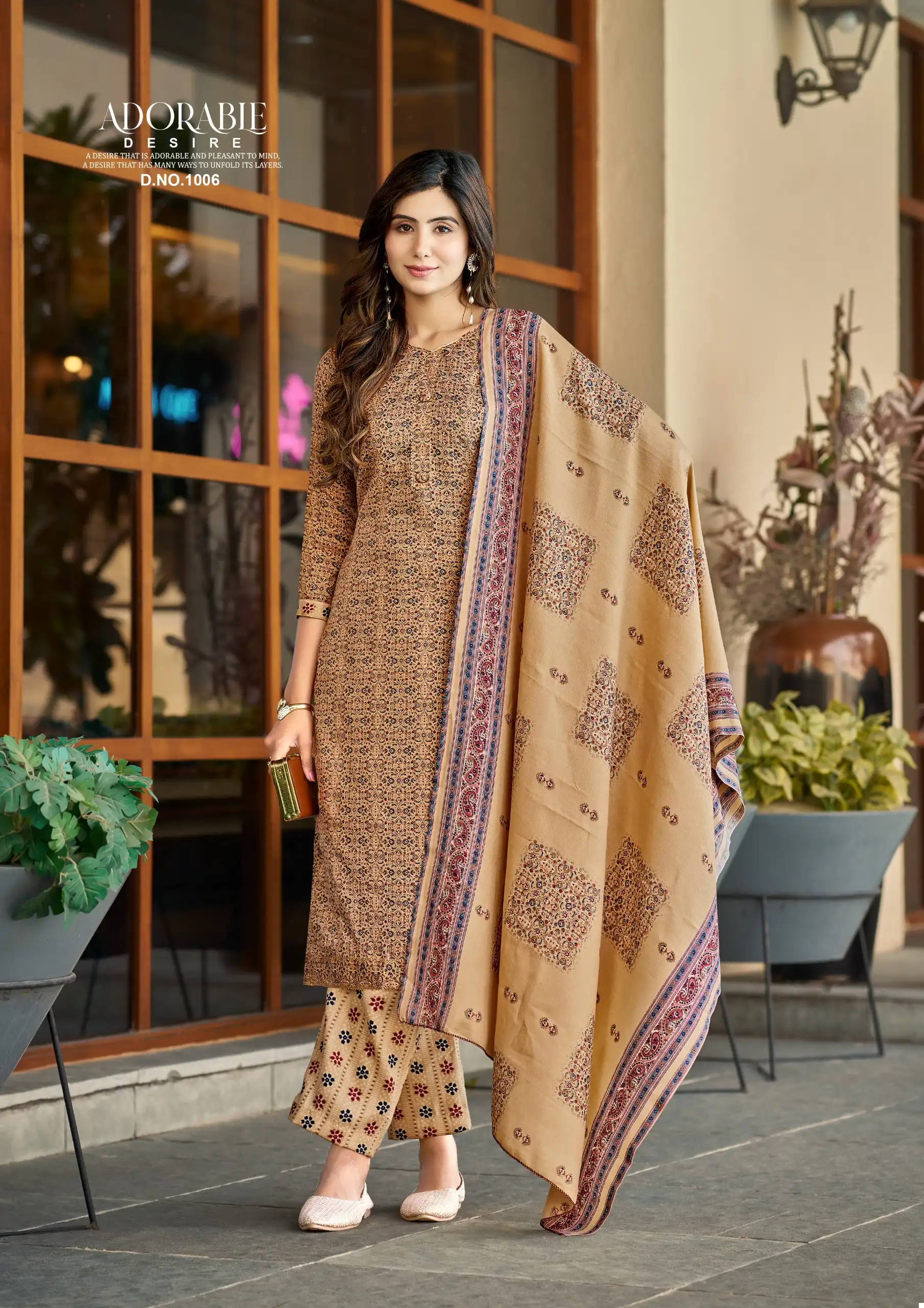 Roli Moli Jasmine Pashmina Wholesale Fancy Winter Wear Salwar Suit Catalog — Wholesale Salwar Suits, MPA wholesale from Surat - Gallery Image 6
