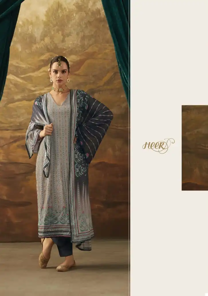 Kimora Jhilmil Pure Muslin Silk Wholesale Salwar Suit Catalog — Wholesale Salwar Suits, MPA wholesale from Surat - Gallery Image 4