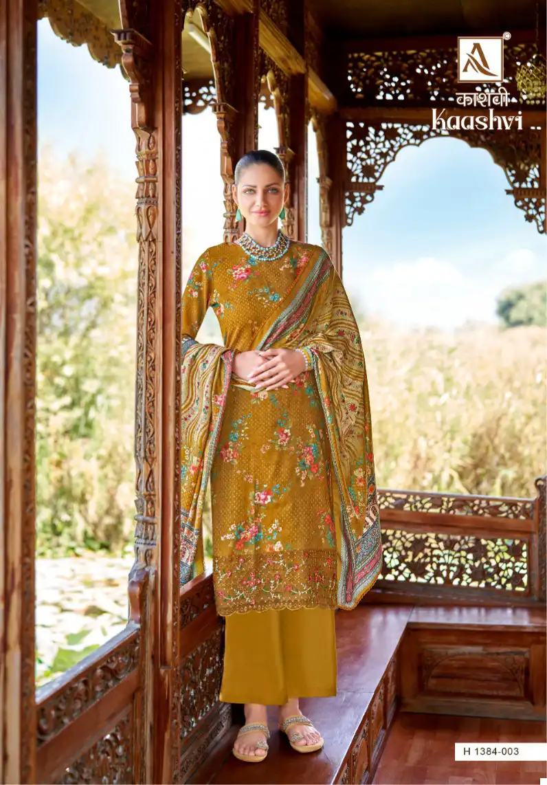 Alok Suits Kaashvi Premium Woolen Wholesale Winter Suit Catalog — Wholesale Salwar Suits, Alok Suit wholesale from Surat - Gallery Image 3