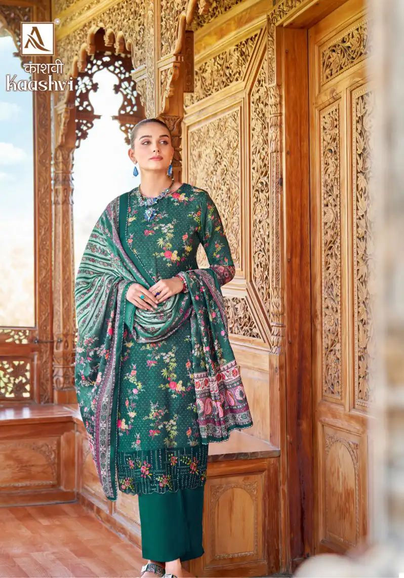 Alok Suits Kaashvi Premium Woolen Wholesale Winter Suit Catalog — Wholesale Salwar Suits, Alok Suit wholesale from Surat - Gallery Image 4