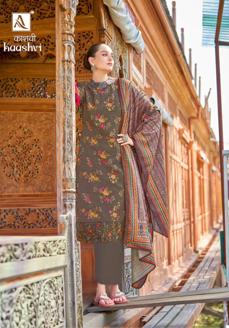 Alok Suits Kaashvi Premium Woolen Wholesale Winter Suit Catalog — Wholesale Salwar Suits, Alok Suit wholesale from Surat - Gallery Image 5