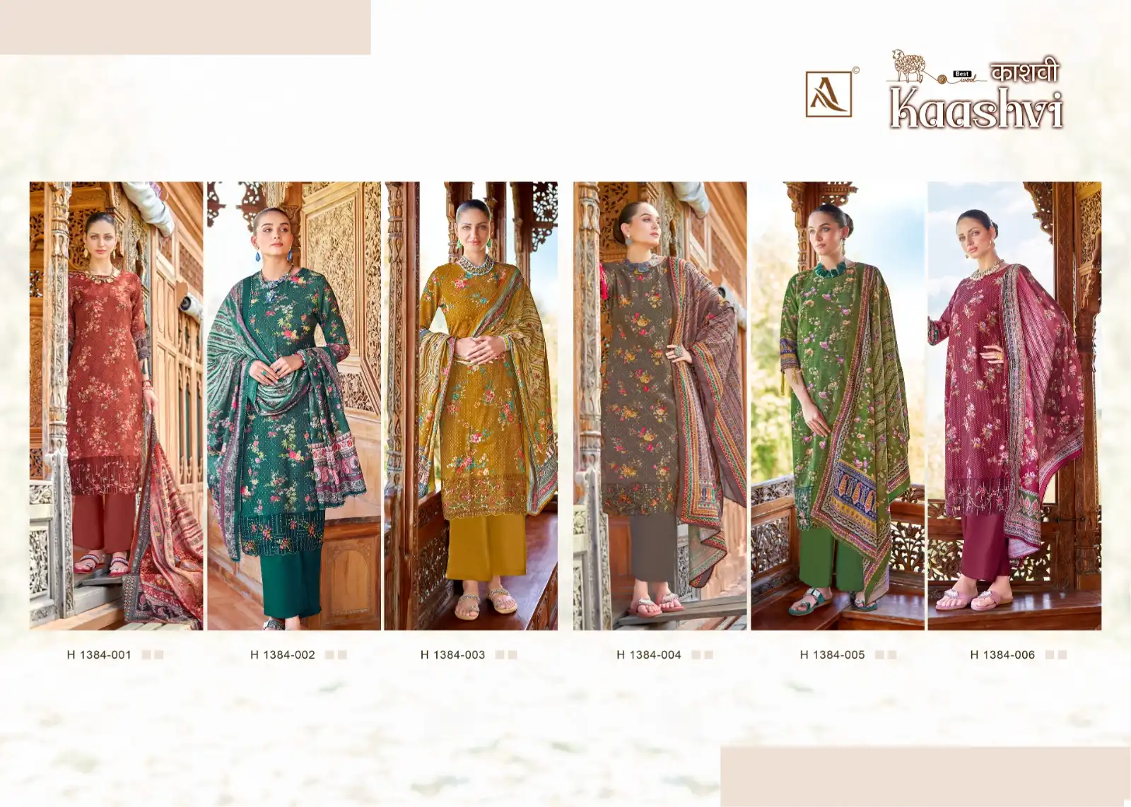 Alok Suits Kaashvi Premium Woolen Wholesale Winter Suit Catalog — Wholesale Salwar Suits, Alok Suit wholesale from Surat — view 7