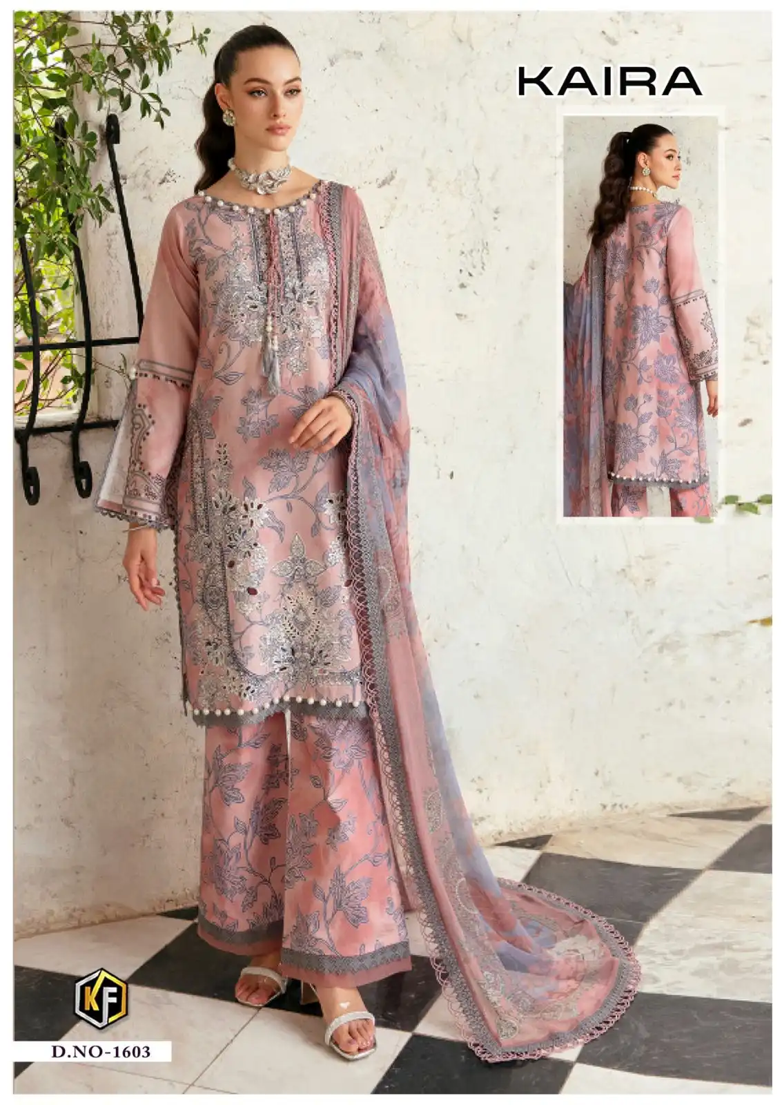 Keval Fab Kaira Vol 16 Cotton Wholesale Pakistani Salwar Suit Catalog — Wholesale Salwar Suits, Keval Fab wholesale from Surat - Gallery Image 5