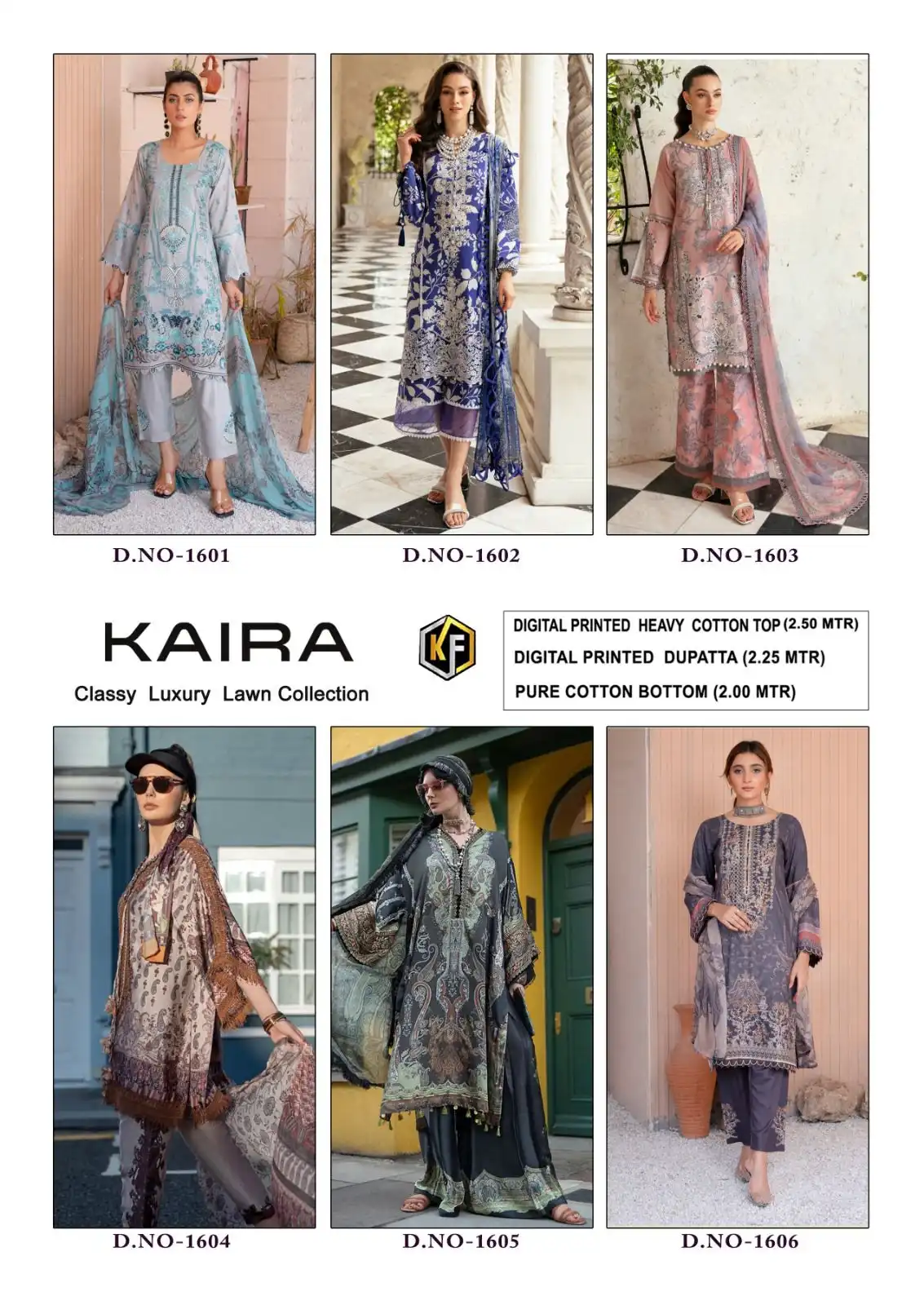 Keval Fab Kaira Vol 16 Cotton Wholesale Pakistani Salwar Suit Catalog — Wholesale Salwar Suits, Keval Fab wholesale from Surat — view 7