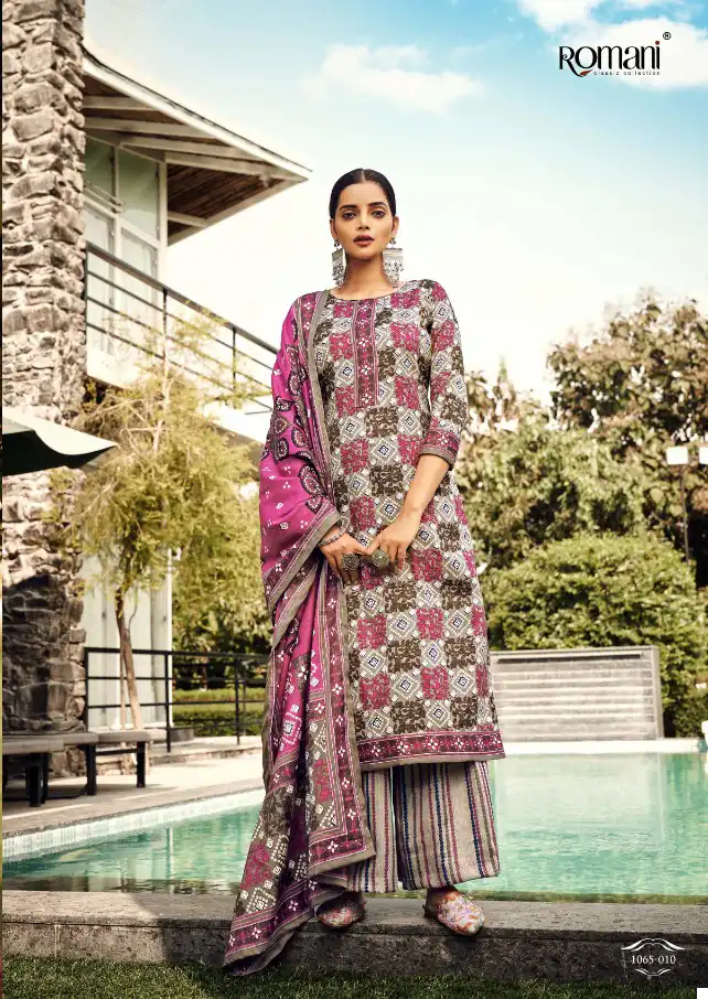 Romani Kasauti Pashmina Wholesale Fancy Winter Wear Salwar Suit Catalog — Wholesale Salwar Suits, MPA wholesale from Surat - Gallery Image 10