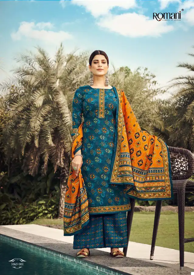 Romani Kasauti Pashmina Wholesale Fancy Winter Wear Salwar Suit Catalog — Wholesale Salwar Suits, MPA wholesale from Surat - Gallery Image 2