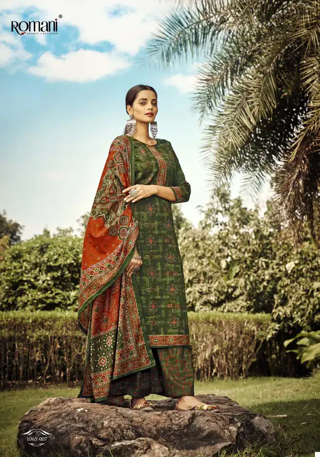 Romani Kasauti Pashmina Wholesale Fancy Winter Wear Salwar Suit Catalog — Wholesale Salwar Suits, MPA wholesale from Surat - Gallery Image 7