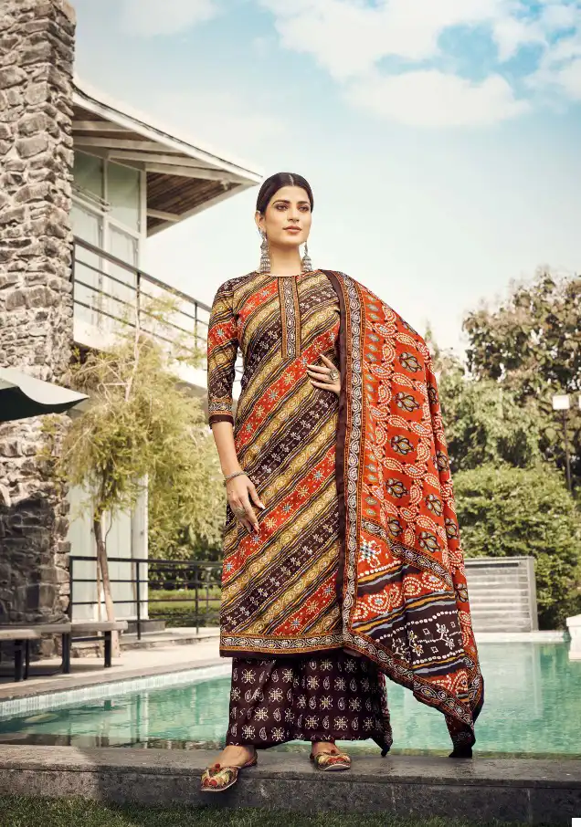 Romani Kasauti Pashmina Wholesale Fancy Winter Wear Salwar Suit Catalog — Wholesale Salwar Suits, MPA wholesale from Surat - Gallery Image 8