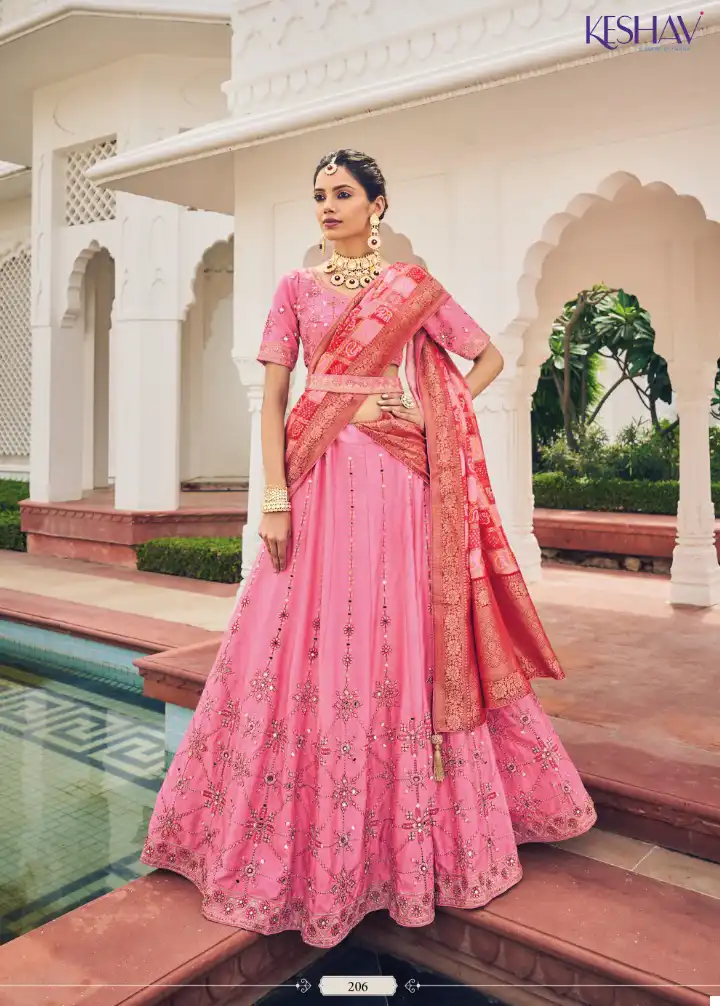 Shisha Keshav Vol 2 Viscose Wholesale Lehenga Catalog — Wholesale Lehenga, MPA wholesale from Surat - Gallery Image 3