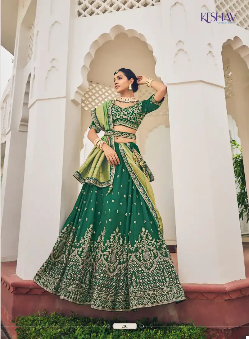 Shisha Keshav Vol 2 Viscose Wholesale Lehenga Catalog — Wholesale Lehenga, MPA wholesale from Surat - Gallery Image 5