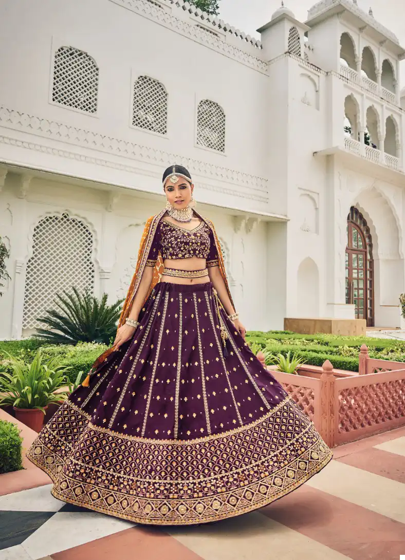 Shisha Keshav Vol 2 Viscose Wholesale Lehenga Catalog — Wholesale Lehenga, MPA wholesale from Surat - Gallery Image 2