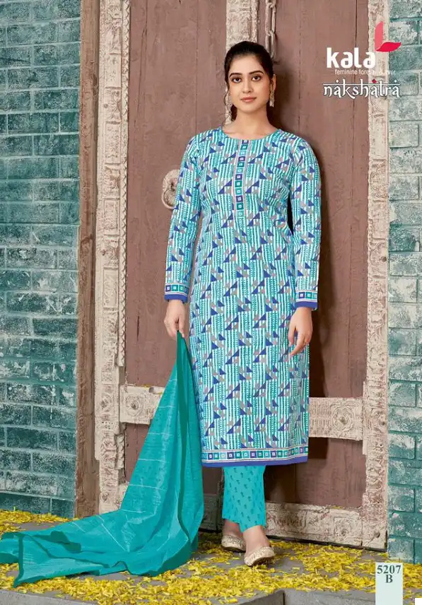 Kala Nakshatra Vol-1 Pure Cotton Wholesale Readymade Suits Catalog — Wholesale Salwar Suits, MPA wholesale from Surat - Gallery Image 8