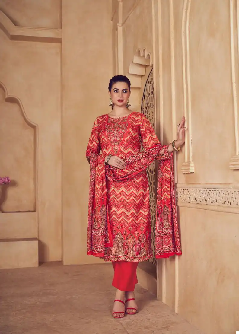 Wanna Lea Silk Pure Heavy Quality Rayon Wholesale Readymade Suits Catalog — Wholesale Salwar Suits, MPA wholesale from Surat - Gallery Image 2