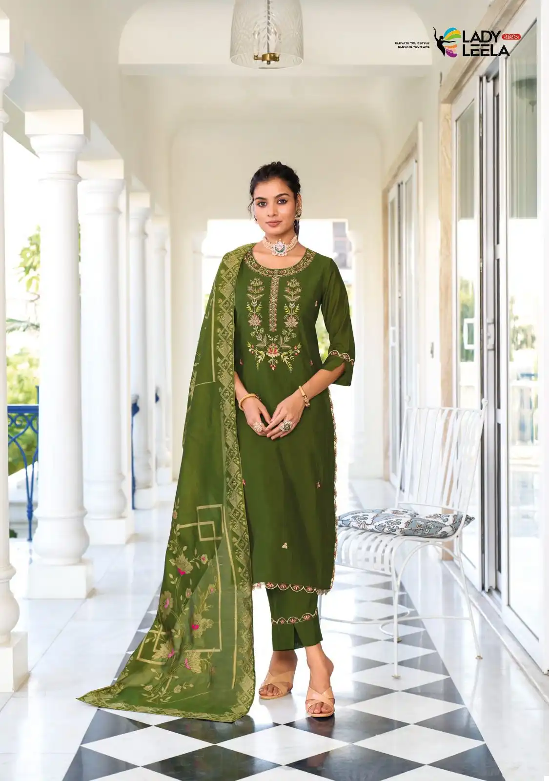 Lady Leela Libaas E Ishq Pure Viscose Silk Wholesale Designer Readymade Salwar Suit Catalog — Wholesale Salwar Suits, Lady Leela wholesale from Surat - Gallery Image 4