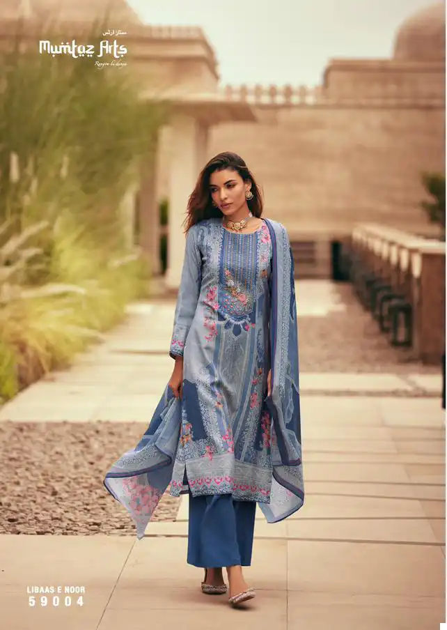 Mumtaz Arts Libas E Noor Pashmina Wholesale Designer Winter Wear Salwar Suit Catalog — Wholesale Salwar Suits, MPA wholesale from Surat - Gallery Image 4