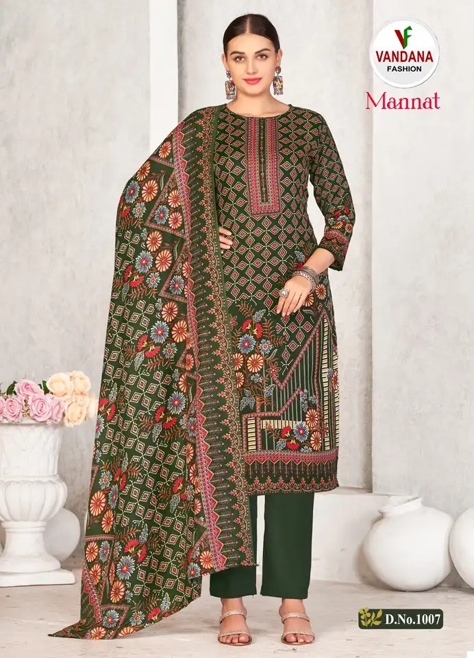 Vandana Mannat Pashmina Wholesale Winter Wear Salwar Suit Catalog — Wholesale Salwar Suits, MPA wholesale from Surat - Gallery Image 6