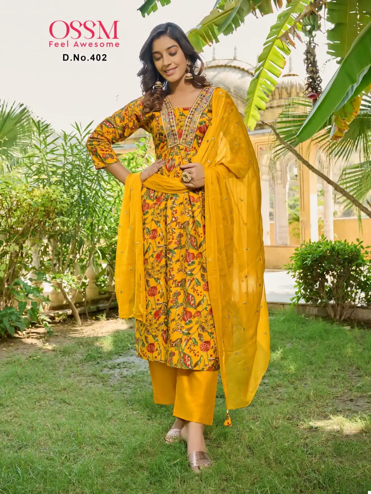 Ossm Mantra Vol 04 Premium Chanderi Wholesale Readymade Salwar Suit Catalog — Wholesale Salwar Suits, MPA wholesale from Surat - Gallery Image 3