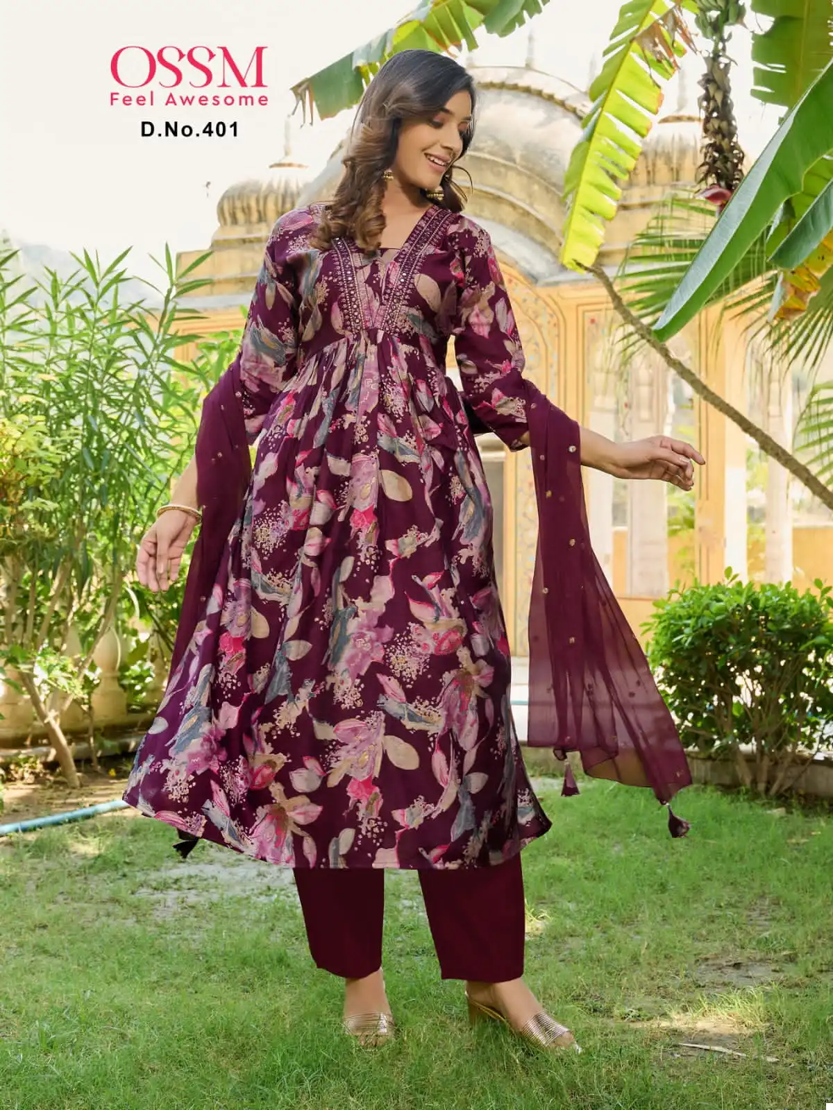 Ossm Mantra Vol 04 Premium Chanderi Wholesale Readymade Salwar Suit Catalog — Wholesale Salwar Suits, MPA wholesale from Surat - Gallery Image 4