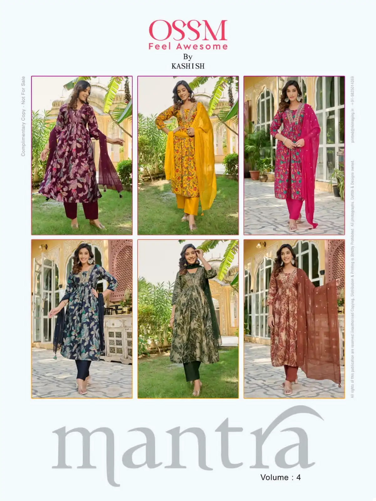 Ossm Mantra Vol 04 Premium Chanderi Wholesale Readymade Salwar Suit Catalog — Wholesale Salwar Suits, MPA wholesale from Surat — view 7