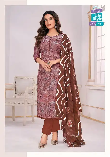Mcm Lifestyle Classic Lawn Vol 1 Pure Lawn Cotton Wholesale Readymade Salwar Suit Catalog — Wholesale Salwar Suits, Mcm wholesale from Surat - Gallery Image 2