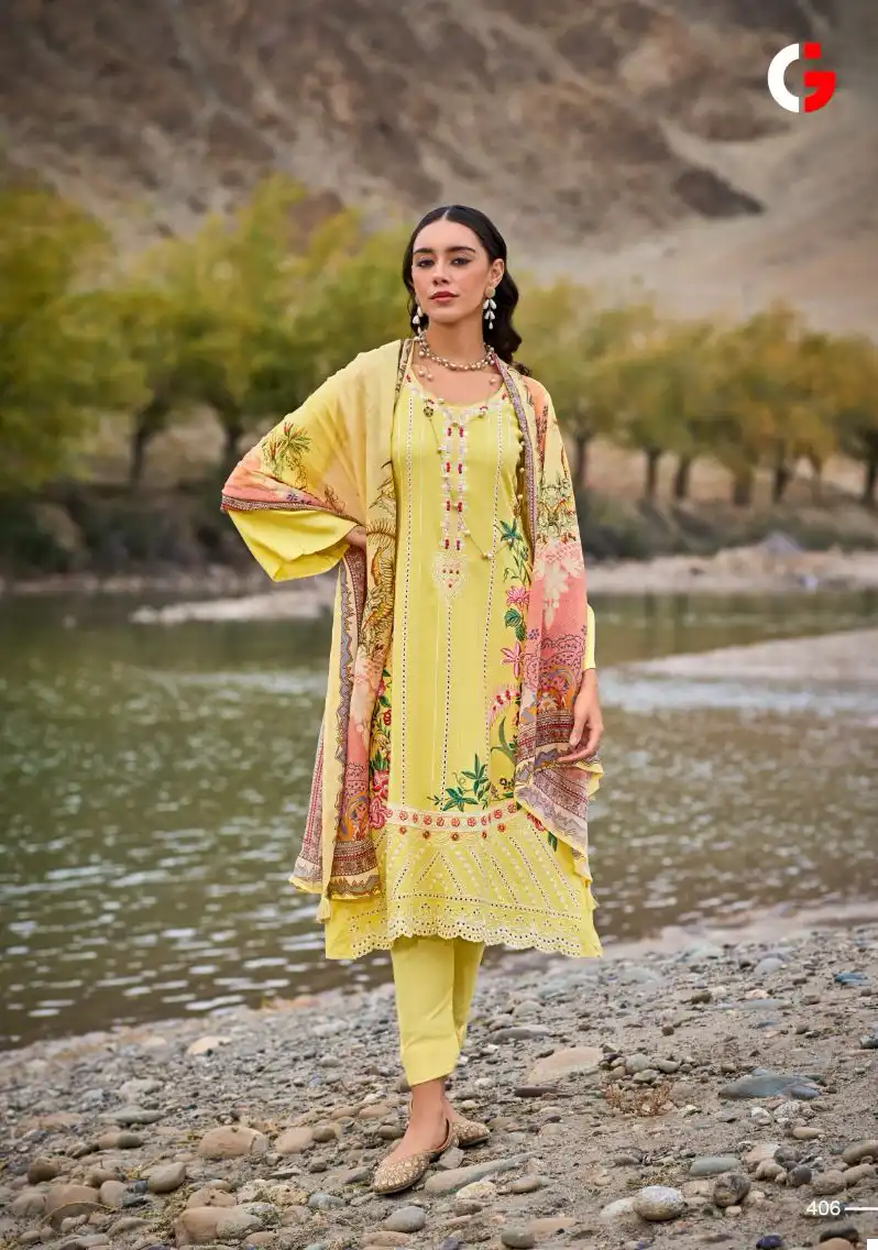 Deepsy Suits Gull Jee Mehtaab Viscose Pashmina Wholesale Heavy Embroidery Designer Winter Wear Salwar Suit Catalog — Wholesale Salwar Suits, MPA wholesale from Surat - Gallery Image 6
