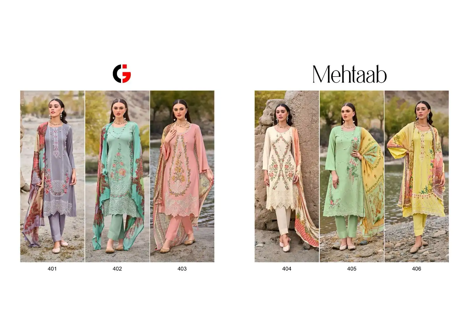 Deepsy Suits Gull Jee Mehtaab Viscose Pashmina Wholesale Heavy Embroidery Designer Winter Wear Salwar Suit Catalog — Wholesale Salwar Suits, MPA wholesale from Surat — view 7