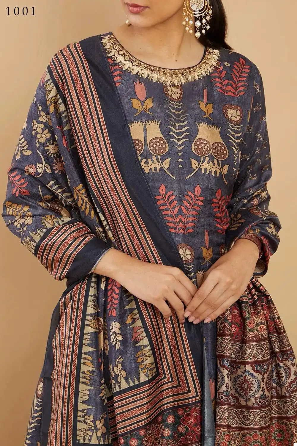 VE Kajal Pure Dolla Silk Wholesale Designer Gown Catalog — Wholesale Kurtis, MPA wholesale from Surat — view 4