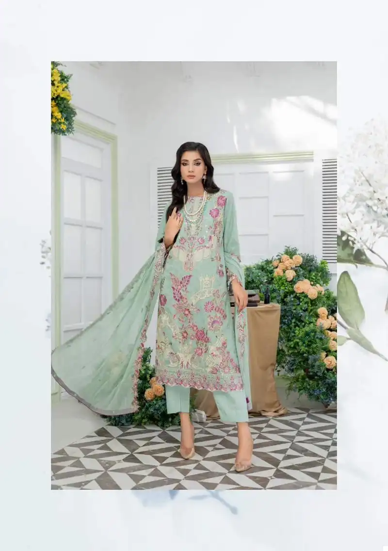 VE Kiara Chiffon Wholesale Original Pakistani Suit Catalog — Wholesale Salwar Suits, MPA wholesale from Surat - Gallery Image 6