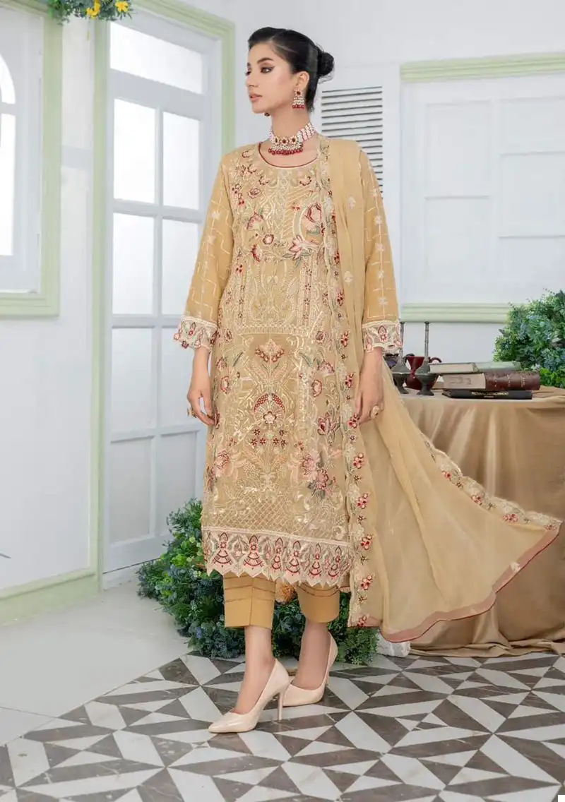 VE Kiara Chiffon Wholesale Original Pakistani Suit Catalog — Wholesale Salwar Suits, MPA wholesale from Surat - Gallery Image 3