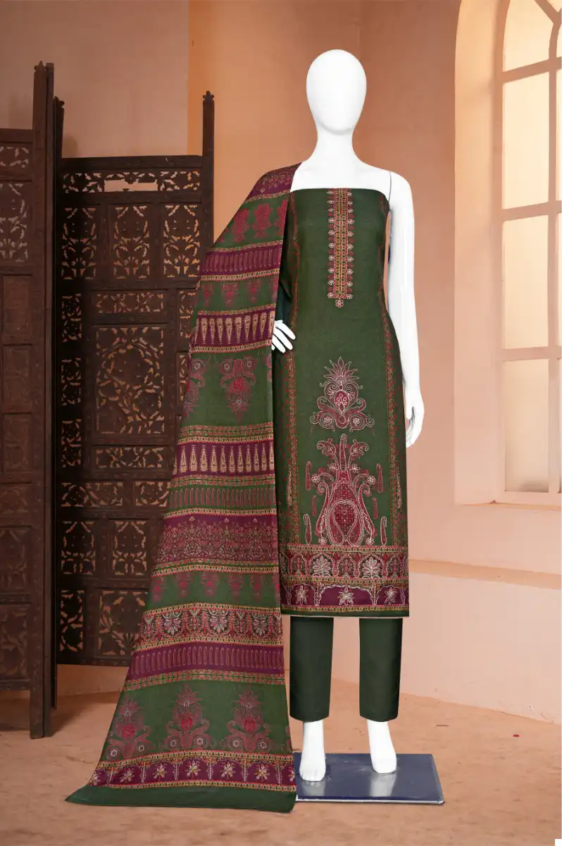 Bipson Royal Safari 2328 Pure Viscose Pashmina Wholesale Winter Wear Salwar Suit Catalog — Wholesale Salwar Suits, MPA wholesale from Surat — view 4
