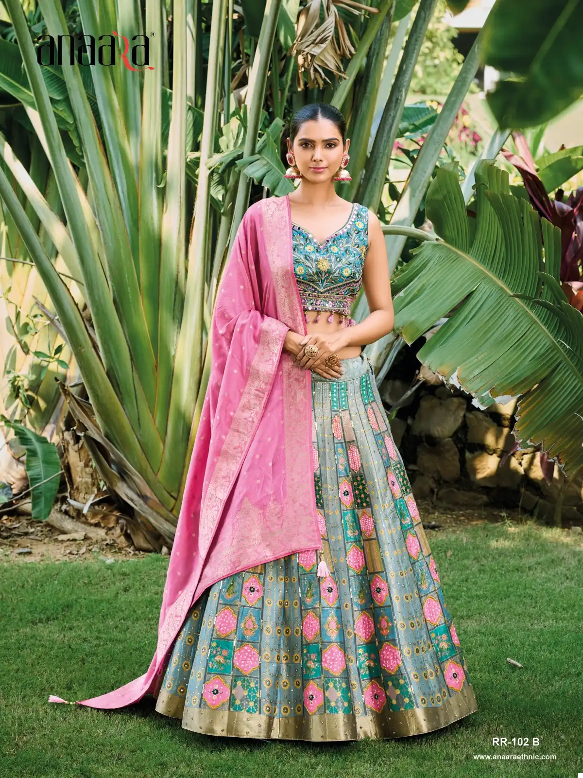 Tathastu Anaara RR-101 Silk Wholesale Readymade Lehenga Catalog — Wholesale Lehenga, MPA wholesale from Surat - Gallery Image 5
