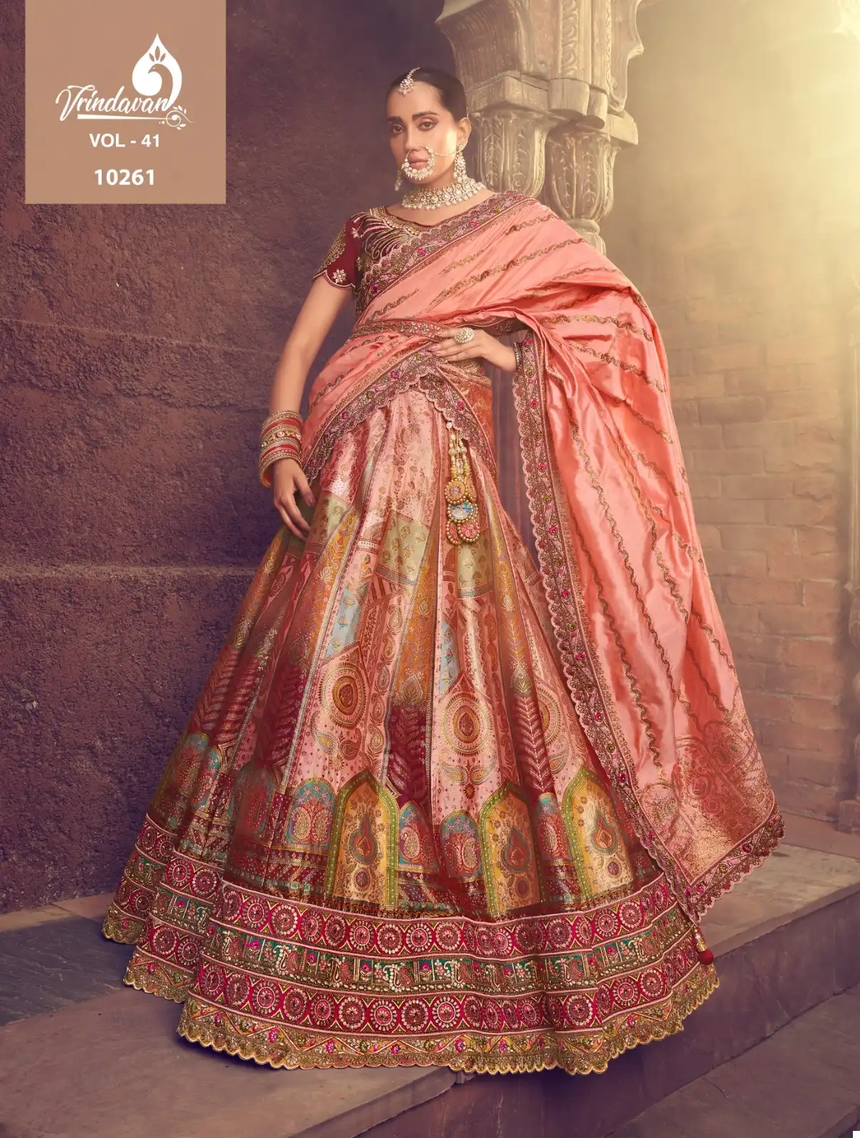 Royal Krishna Gokul Silk Wholesale Bridal Lehenga Catalog — Wholesale Lehenga, MPA wholesale from Surat — view 3
