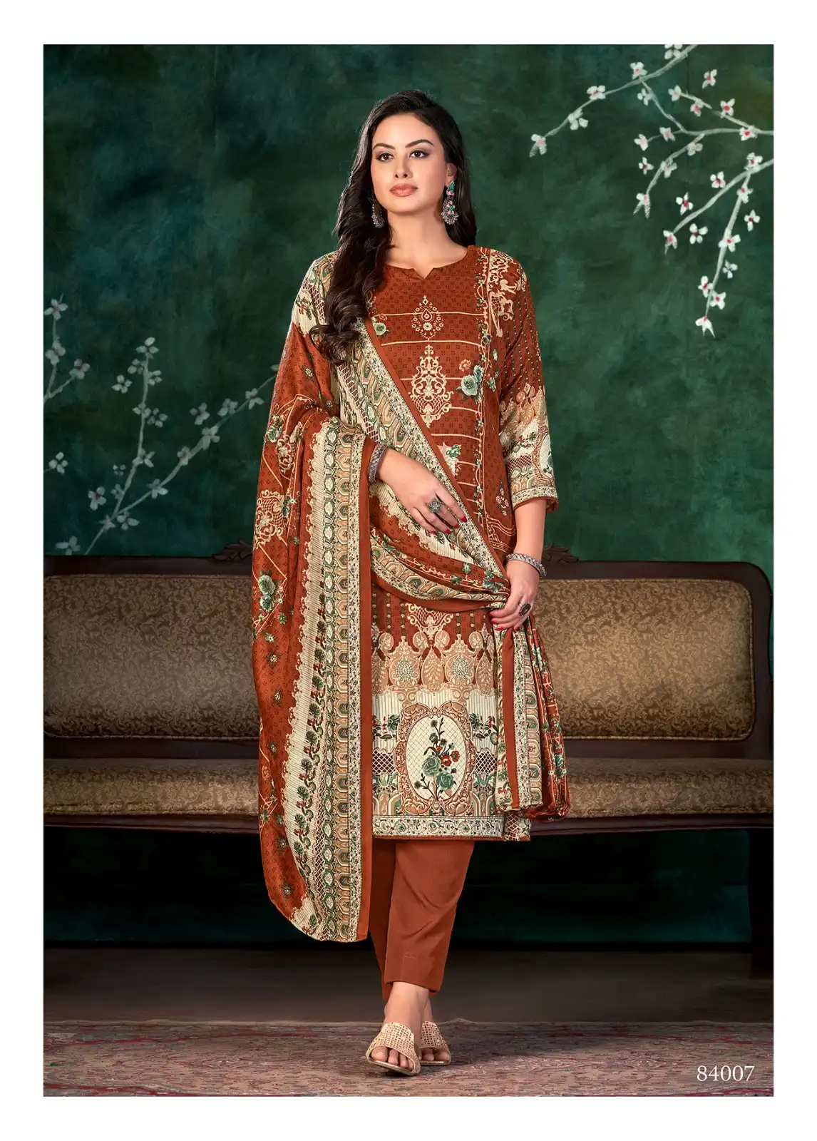 Skt Suits Sanaya Pashmina Wholesale Winter Wear Salwar Suit Catalog — Wholesale Salwar Suits, MPA wholesale from Surat - Gallery Image 4