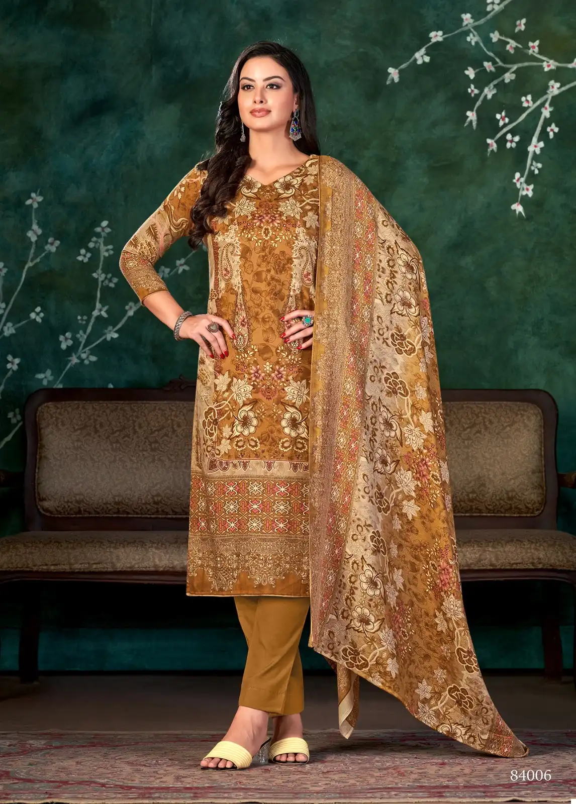 Skt Suits Sanaya Pashmina Wholesale Winter Wear Salwar Suit Catalog — Wholesale Salwar Suits, MPA wholesale from Surat - Gallery Image 5