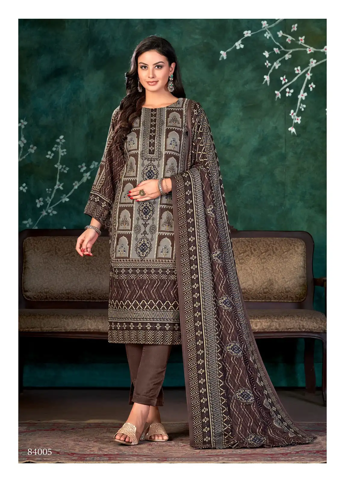 Skt Suits Sanaya Pashmina Wholesale Winter Wear Salwar Suit Catalog — Wholesale Salwar Suits, MPA wholesale from Surat - Gallery Image 6