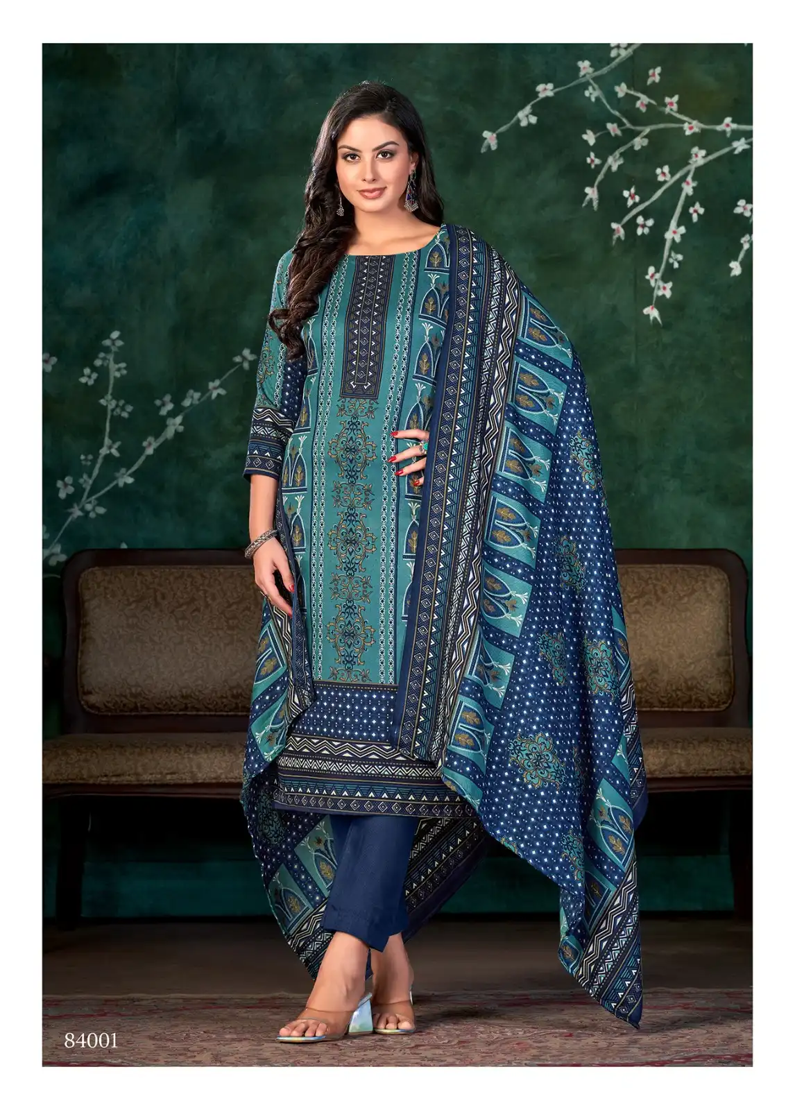 Skt Suits Sanaya Pashmina Wholesale Winter Wear Salwar Suit Catalog — Wholesale Salwar Suits, MPA wholesale from Surat - Gallery Image 8