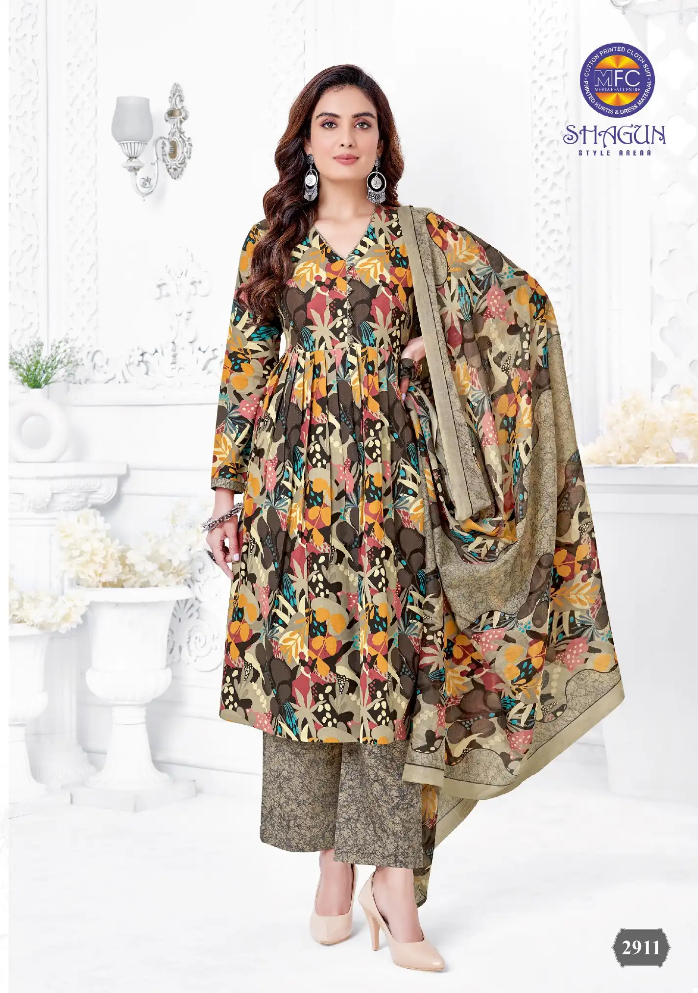 MFC Shagun Vol 29 Heavy Cotton Wholesale Dress Material Catalog — Wholesale Salwar Suits, MPA wholesale from Surat - Gallery Image 6