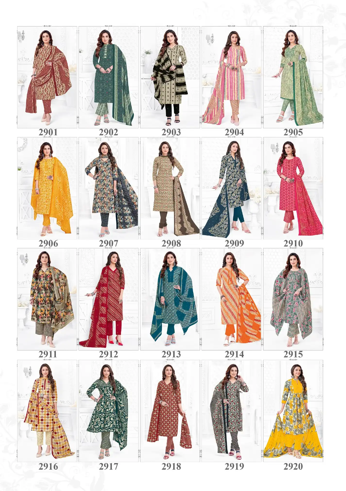 MFC Shagun Vol 29 Heavy Cotton Wholesale Dress Material Catalog — Wholesale Salwar Suits, MPA wholesale from Surat — view 21